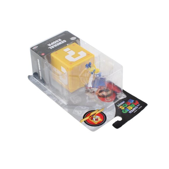 Super Mario Bros Movie General Koopa Figure w/ Question Block Jakks Pacific - Picture 12 of 17